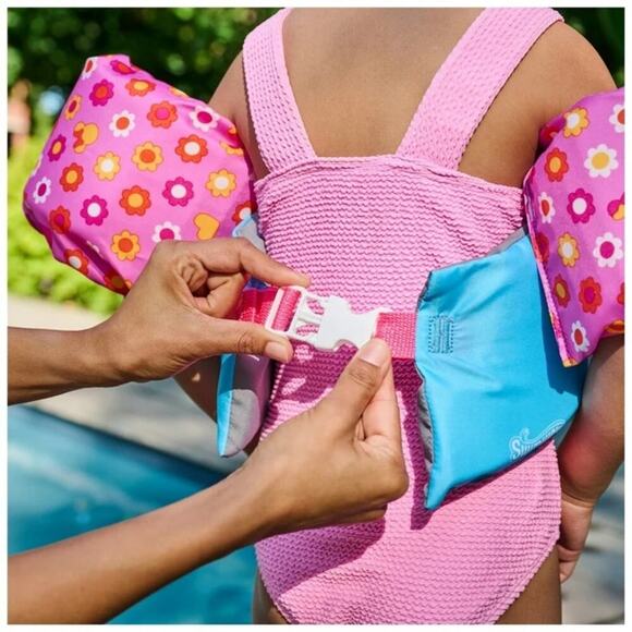 SwimWays Disney Minnie Mouse Swim Trainer Life Jacket Kids 33-55 lbs NEW - Picture 6 of 16